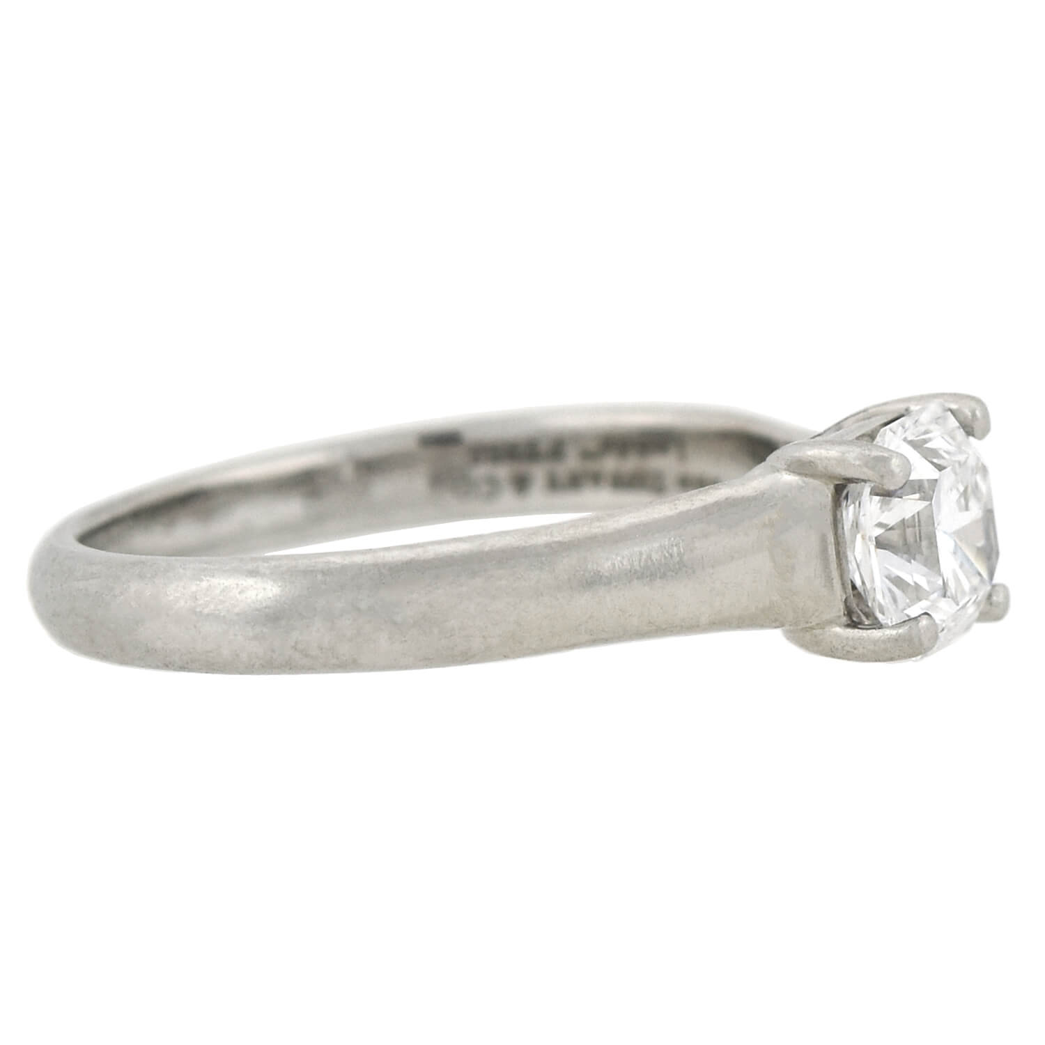 Tiffany & Co. Platinum GIA Certified 0.80ct Lucida Diamond Solitaire Engagement Ring - Perfect for Proposals, Anniversaries & Special Occasions