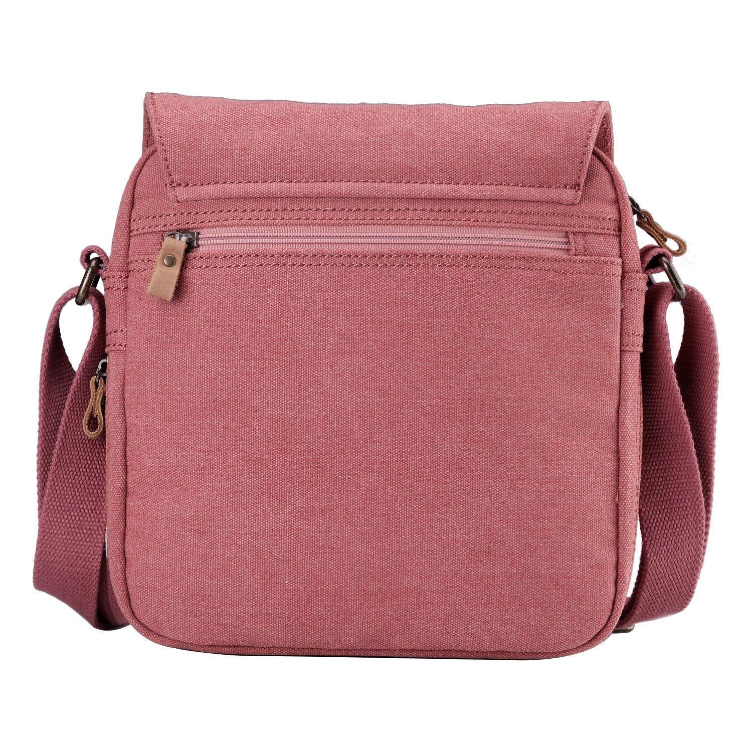 Troop London Classic Canvas Crossbody Bag for Men & Women - Stylish & Durable Shoulder Bag for Travel, Work & Everyday Use