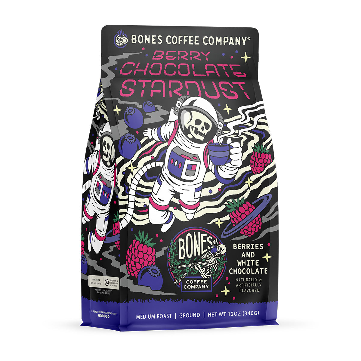 Delicious Berry Chocolate Stardust - Premium 12oz Bag | Perfect for Baking, Gifts & Snacking