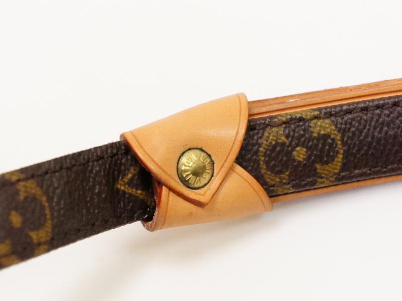 Authentic Pre-Owned Louis Vuitton Monogram Laisse Baxter GM Dog Leash M58055 - Luxury Pet Accessory for Walking & Training - Perfect for Fashionable Dog Owners