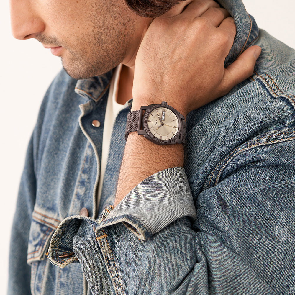 Fossil Machine FS5936 Men's Stainless Steel Chronograph Watch - Perfect for Business, Casual & Everyday Wear