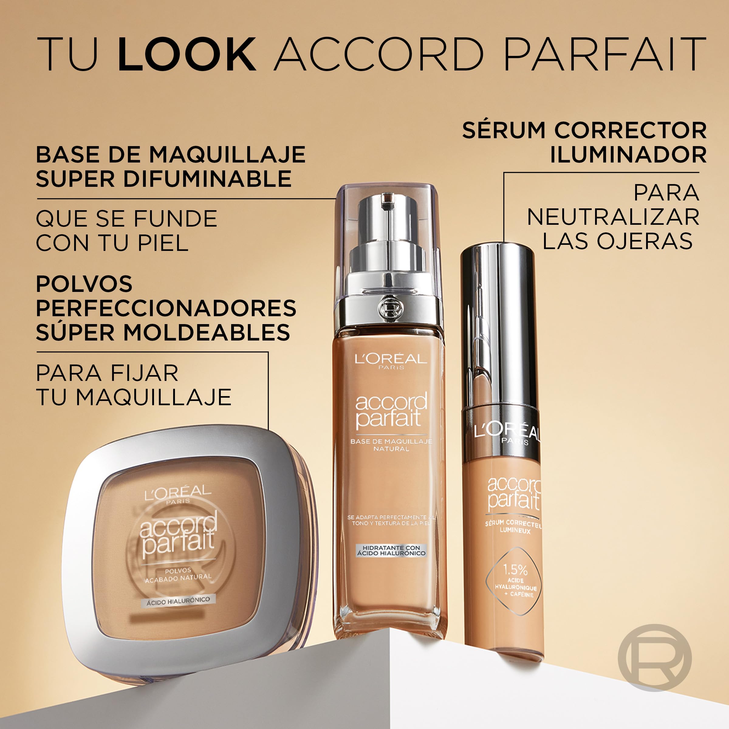 Accord Parfait Foundation 3R-Beige Rose 30ml - Lightweight Liquid Makeup for Flawless Coverage | Perfect for Daily Wear & Special Occasions