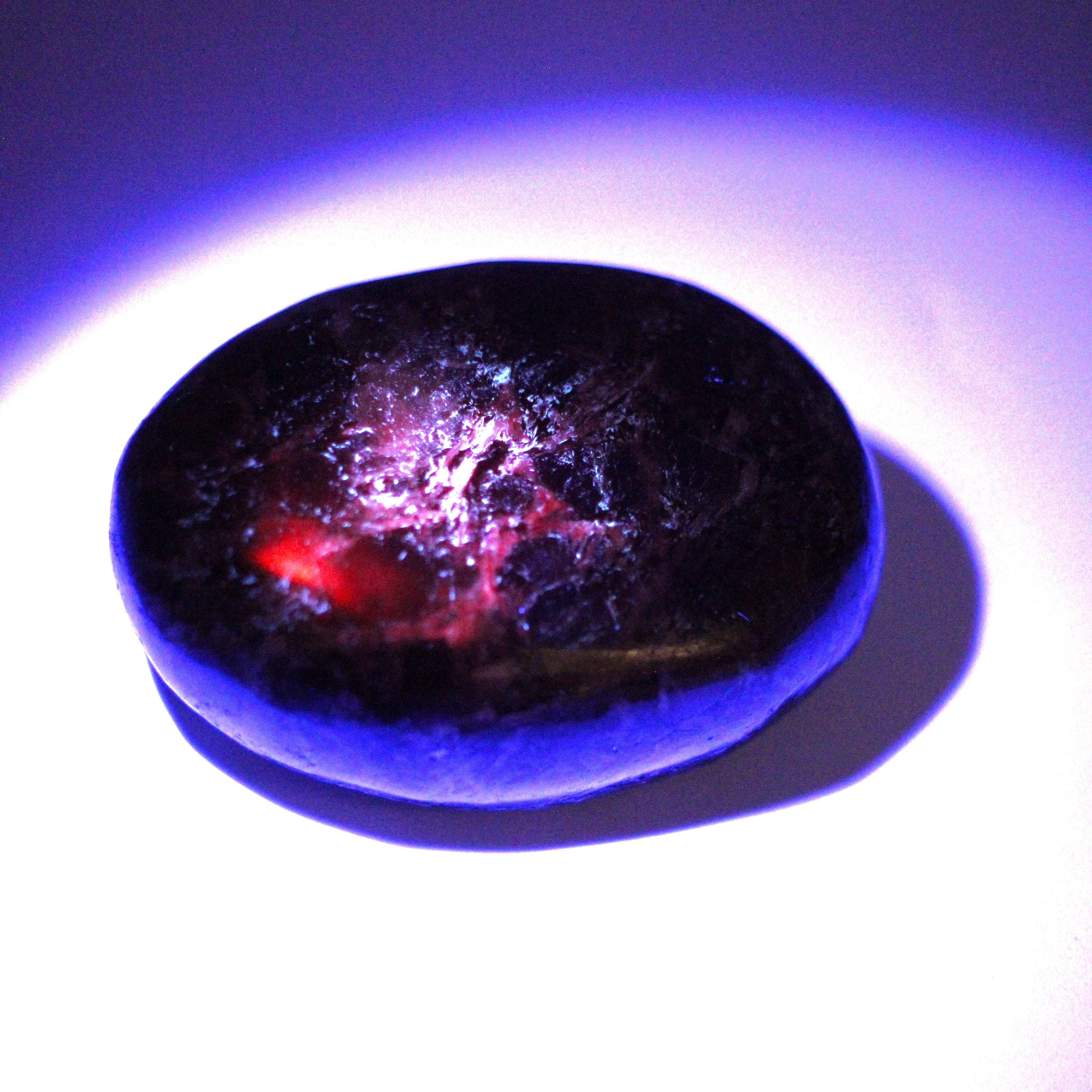 Natural Canadian Staurolite Garnet Mica Schist Palm Stone - Healing Crystal for Meditation, Stress Relief & Spiritual Growth