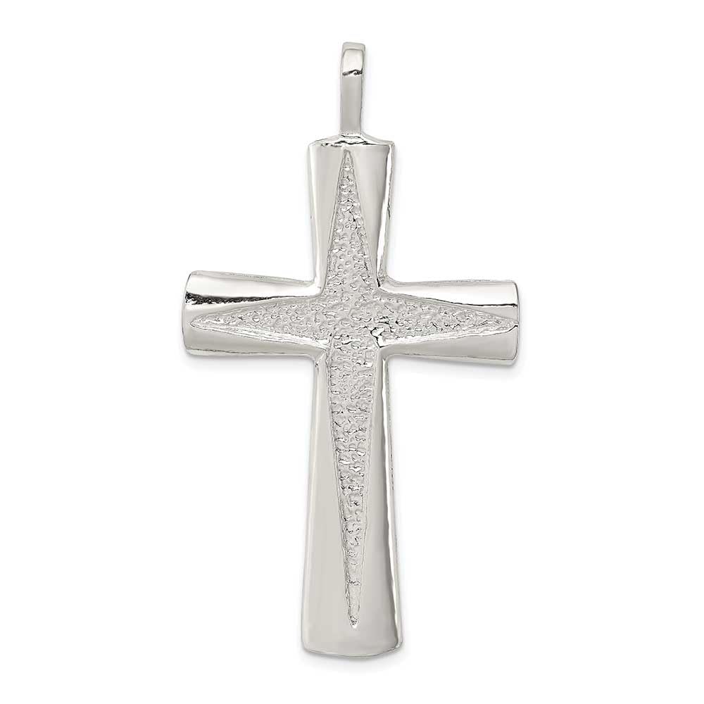 925 Sterling Silver Cross Pendant Necklace for Women & Men - Religious Jewelry Gift for Baptism, Confirmation & Everyday Wear