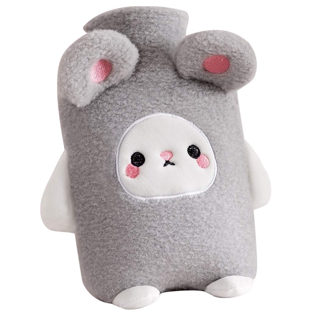 Premium Hot Water Bottle with Soft Plush Cover - 1000ml Portable Hand Warmer for Women & Girls (Color A) - Perfect for Winter Warmth, Period Pain Relief & Cozy Nights at Home