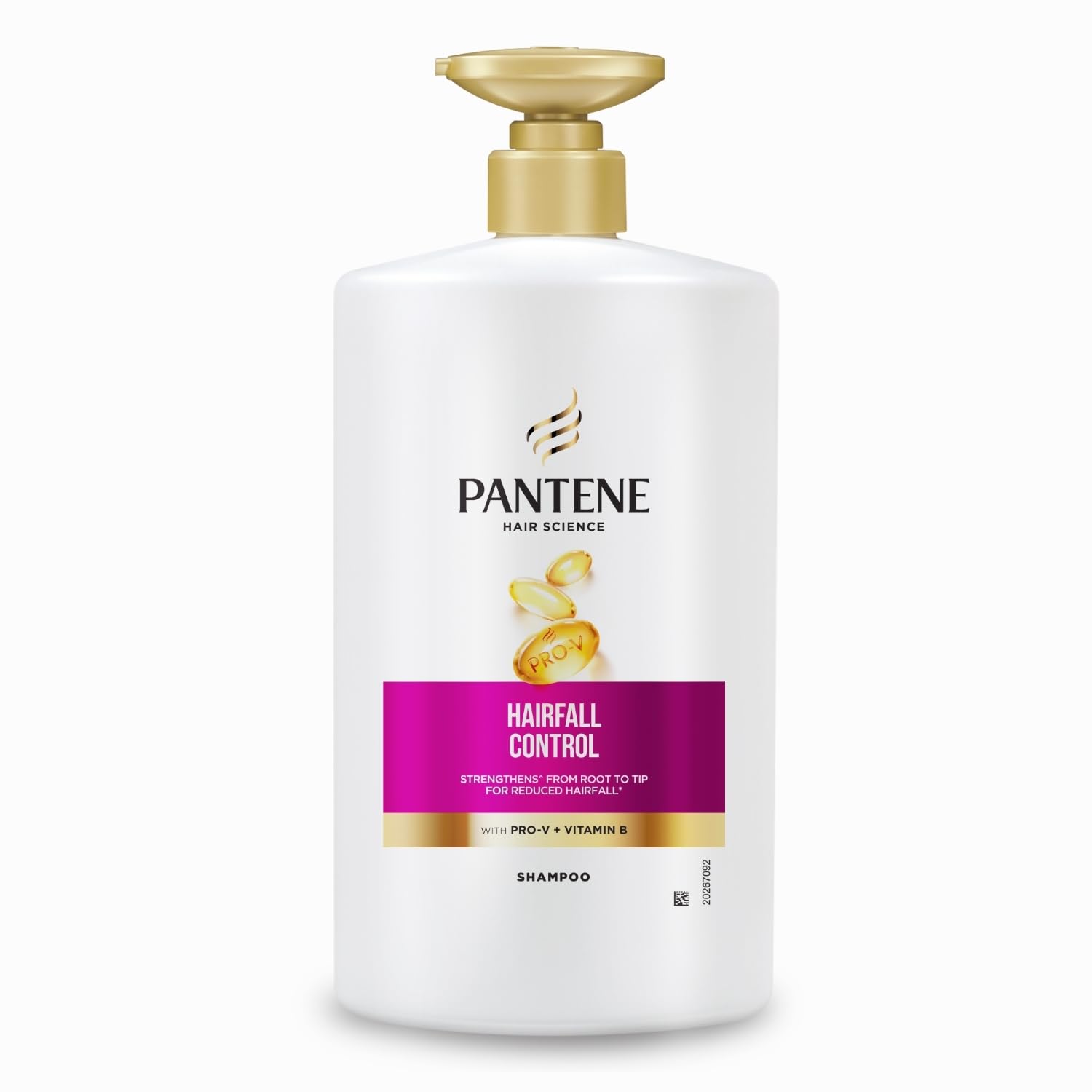 Pantene Advanced Hair Fall Solution Shampoo & Conditioner Set - Anti Hair Loss Treatment for Thicker, Stronger Hair (1L Shampoo + 180ml Conditioner) | Daily Hair Care for Women & Men at Home