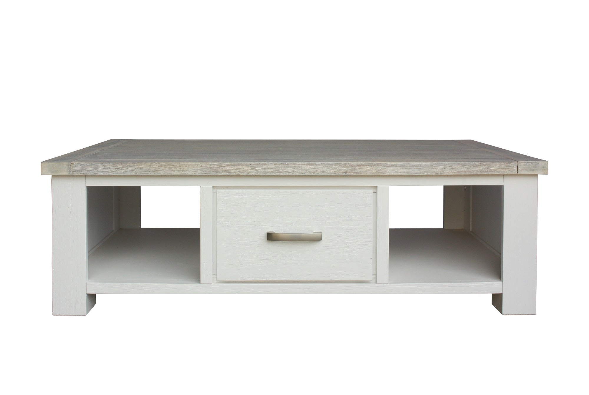 Ashland Modern Coffee Table with 2 Drawers - Sturdy Wooden Living Room Furniture for Small Spaces, Home Decor & Storage Solutions