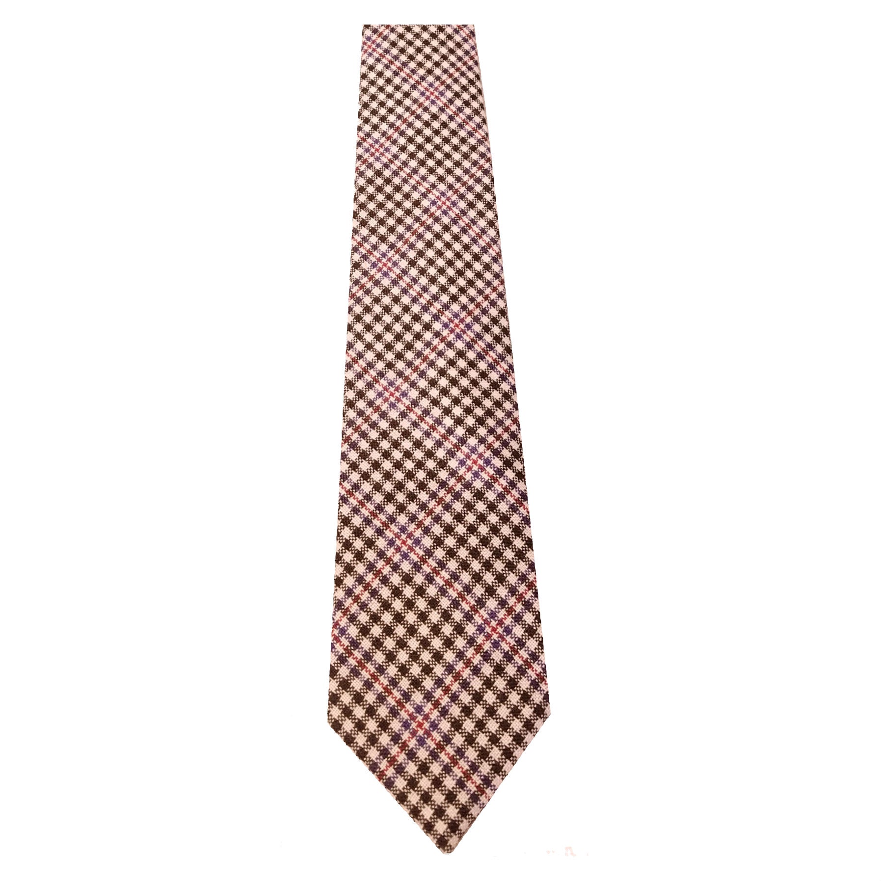 Premium Wool Tartan Neckties for Men - 99 Modern Color Patterns | Perfect for Weddings, Business & Formal Events