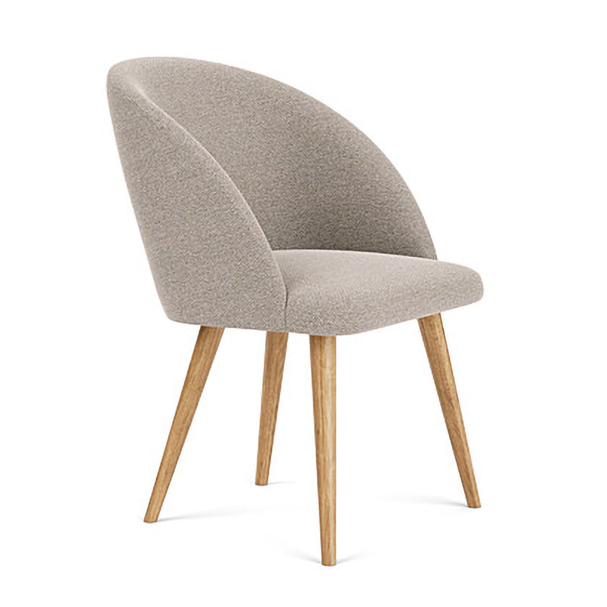 Holly Fabric Dining Chair - Comfortable Upholstered Seat for Kitchen, Dining Room & Office - Modern Home Decor Furniture for Everyday Use