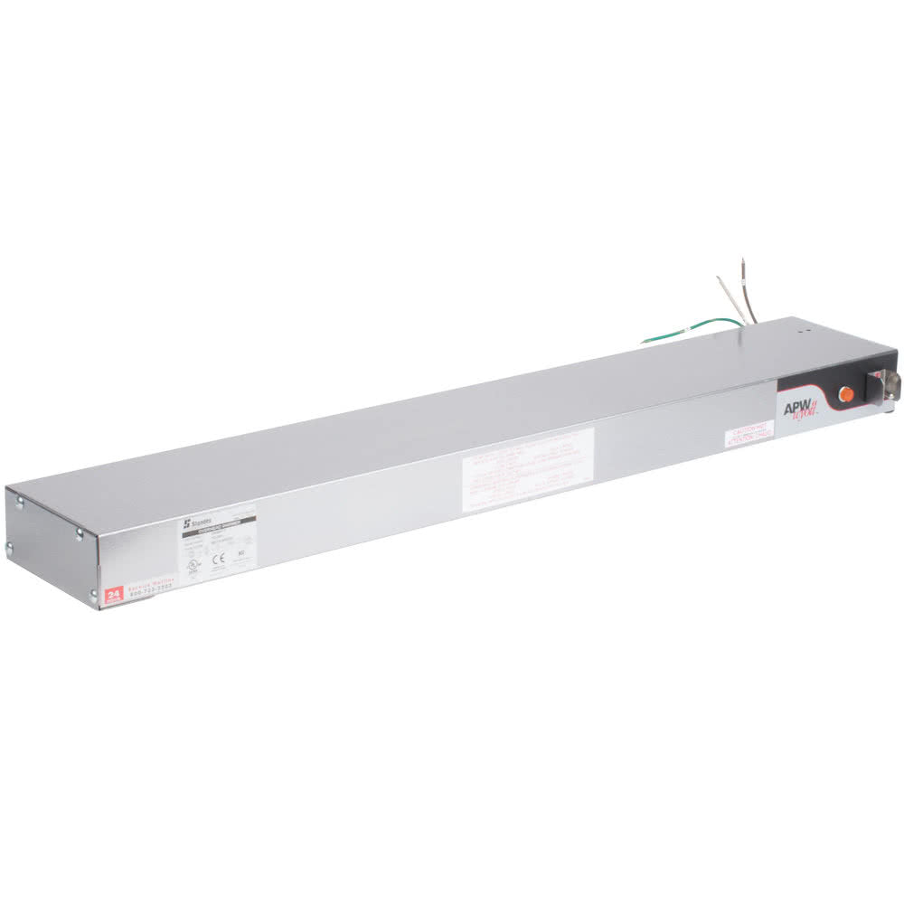APW FD 36H T 250W Heat Lamp - 36 Inch Tubular Metal Heater Rod for Industrial, Commercial & Home Use - Perfect for Warehouses, Garages, Workshops & Outdoor Heating