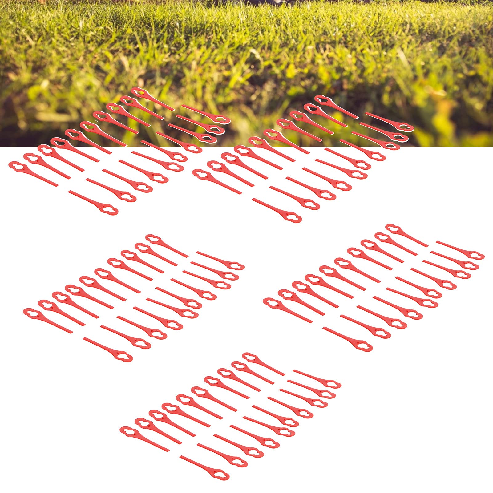 Durable Lawn Mower Replacement Blades - High-Performance Wear-Resistant Cutting Blades for Professional & Home Garden Use | Perfect for Lawn Maintenance & Landscaping