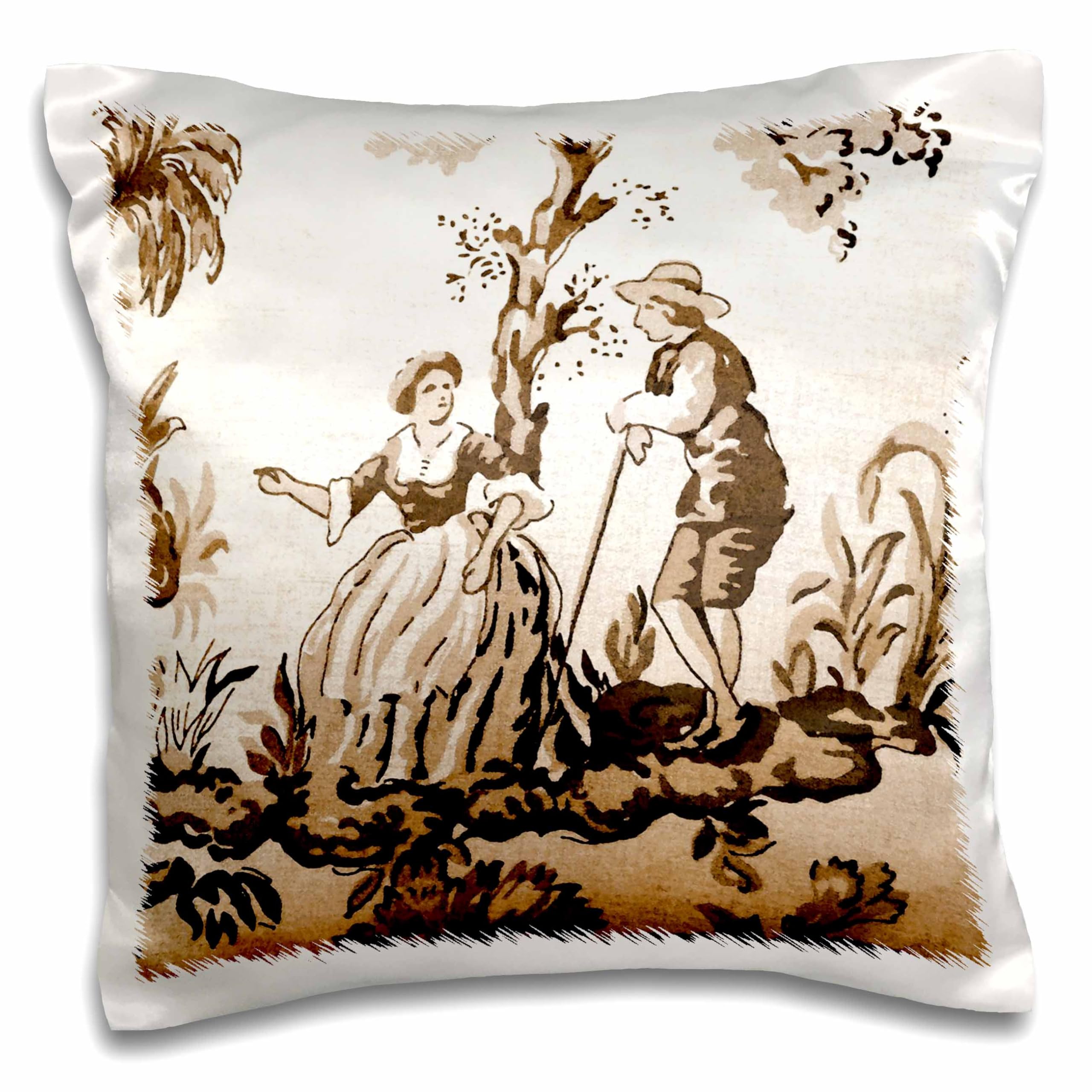 3D Rose Floral Pillowcases Set of 2 - Soft Decorative Bedding for Home Decor, PC_50234_1 - Perfect for Bedroom, Living Room & Guest Room Styling