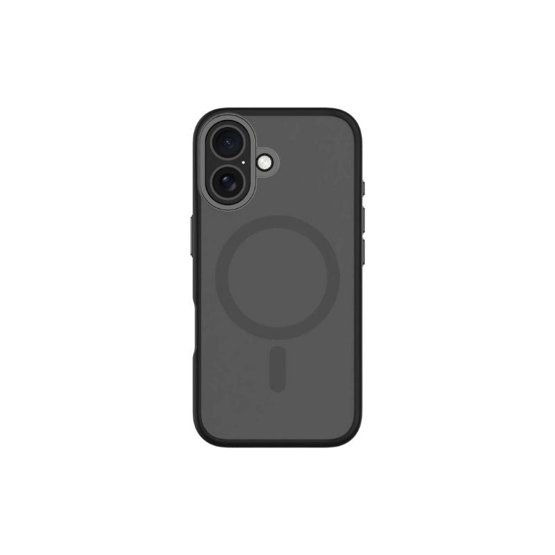 QDOS Hybrid Soft Case for iPhone 16 - Shockproof Protective Cover with Military-Grade Drop Protection - Perfect for Outdoor Activities & Daily Use