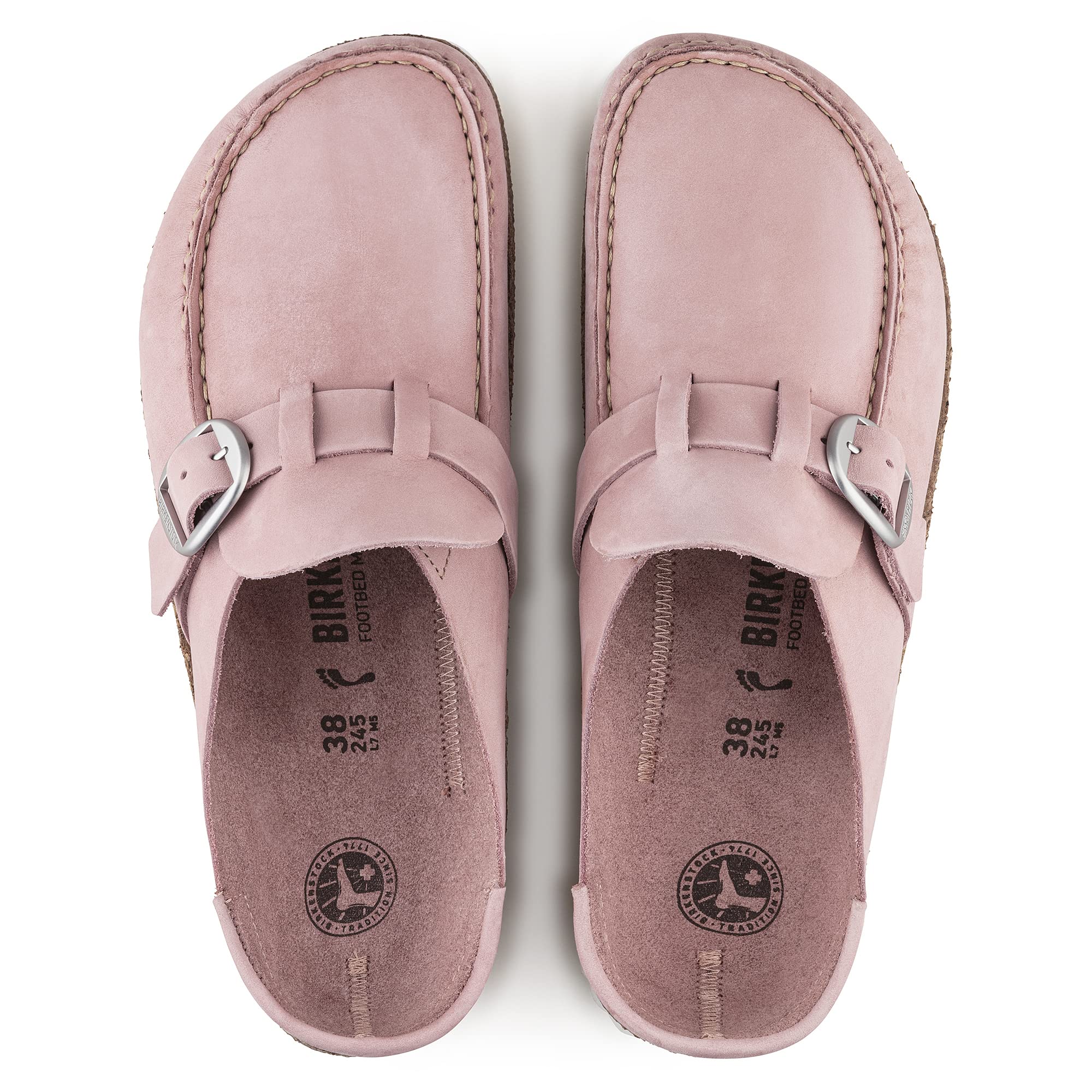 Birkenstock Women's Buckley Sandals - Comfortable & Stylish Cork Footbed Sandals for Everyday Wear | Perfect for Casual Outings, Beach Trips, and Summer Walks