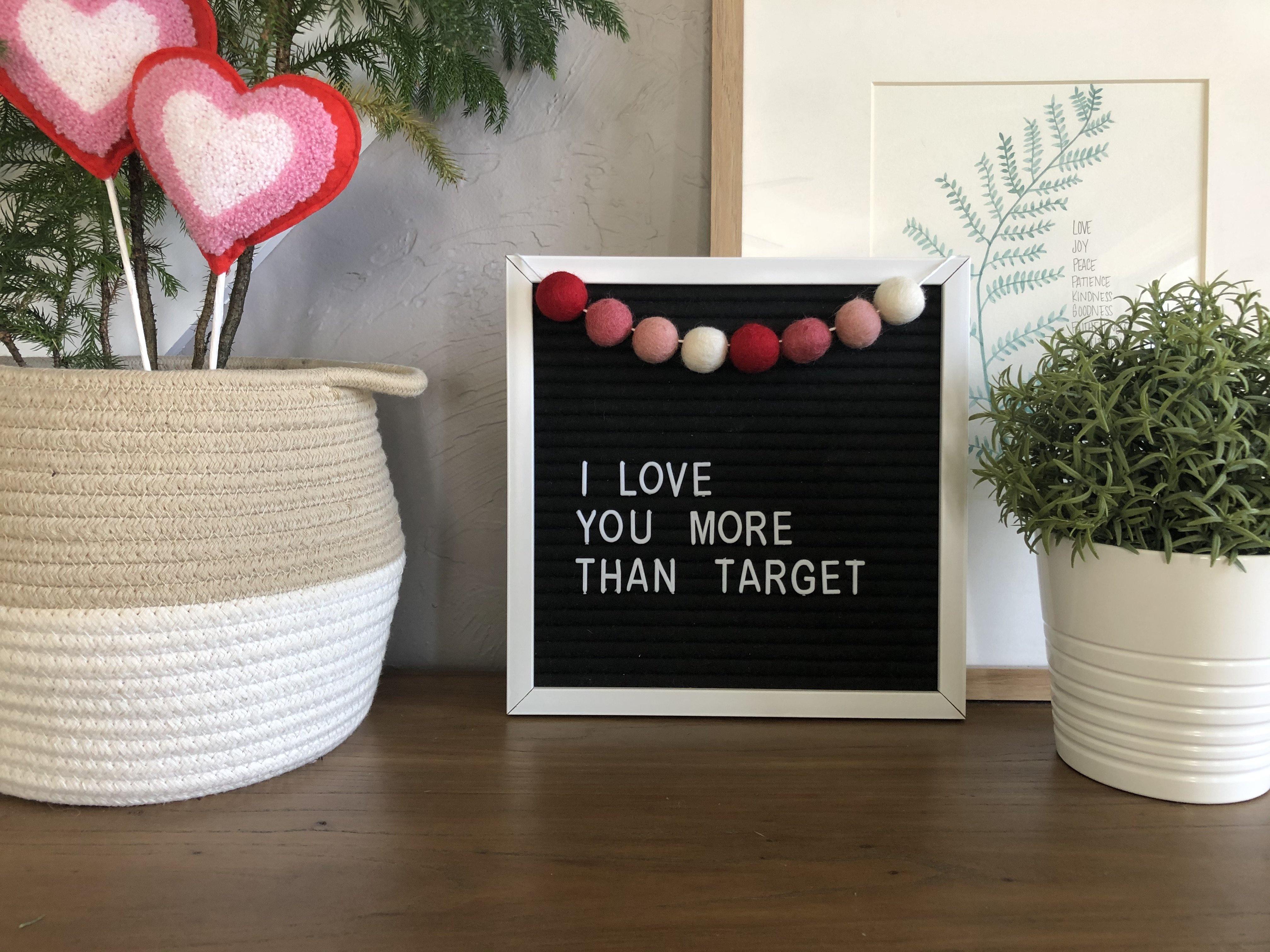 Be My Valentine Garland - Heartfelt Valentine's Day Decor for Romantic Home & Party Decorations | Perfect for Weddings, Anniversaries & Couples' Date Nights