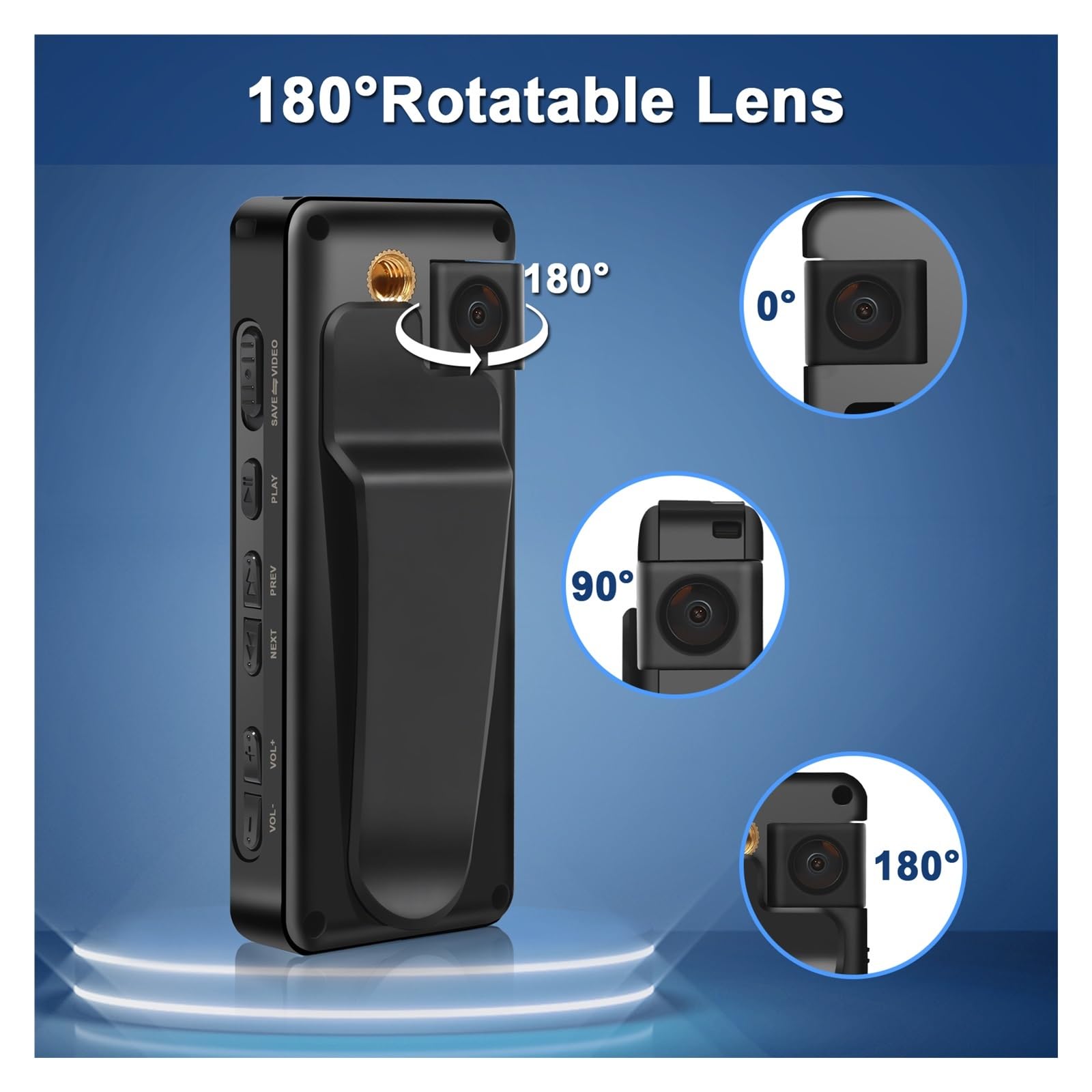 MZZYG 4K Action Camera - Waterproof Sports Camera with 64GB TF Card, Magnetic Mount, Night Vision & Full Screen Display - Perfect for Cycling, Skiing, Vlogging and Outdoor Adventures