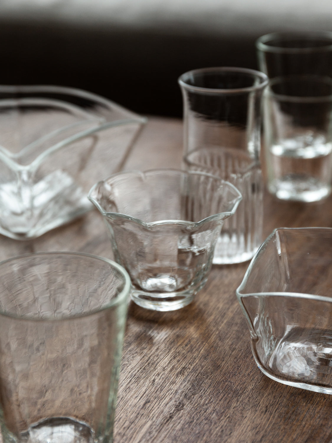Yamanone Asagao Glass - Elegant Japanese Handmade Glassware for Tea, Coffee & Home Decor - Perfect for Gifts, Dining & Interior Design