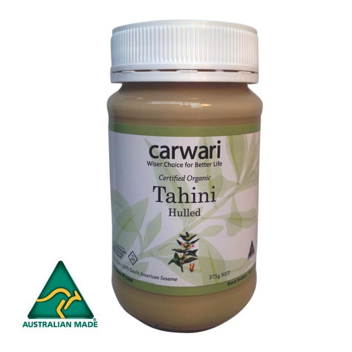 Organic Hulled White Tahini Paste - Premium Sesame Seed Butter for Cooking, Baking & Dips | Vegan, Gluten-Free, Non-GMO | Perfect for Hummus, Salad Dressings & Middle Eastern Cuisine