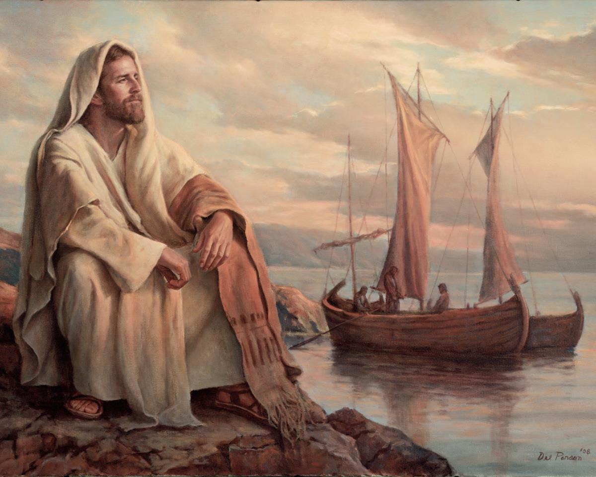 Facing Eternity Original Color By Del Parson - Premium Religious Wall Art for Home & Church Decor - Perfect for Living Rooms, Bedrooms & Sacred Spaces