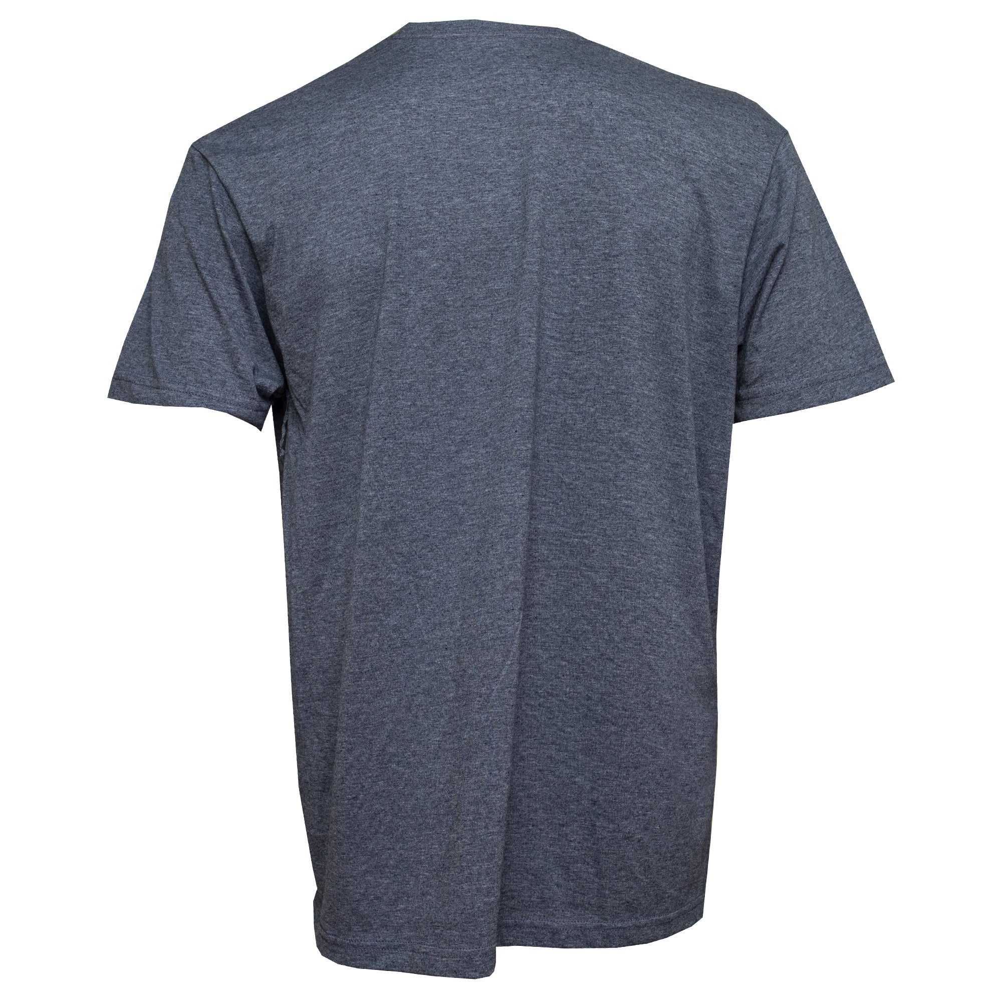 11th Street Surfboards Men's Short Sleeve T-Shirt - Heather Blue - Comfortable Surf & Beach Wear for Summer Outdoor Activities