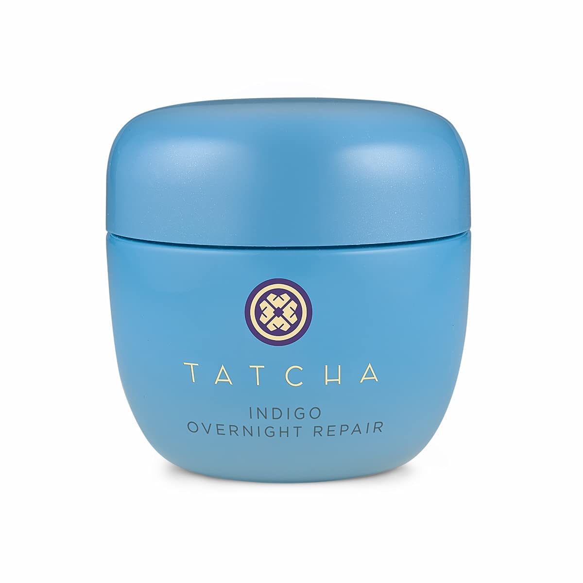 TATCHA Indigo Overnight Repair Cream & Serum - Fragrance Free Night Moisturizer for Face, 1.7 oz | Deep Hydration & Skin Renewal Treatment - Perfect for Dry Skin & Anti-Aging Night Routine