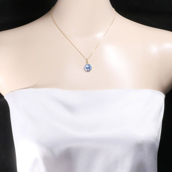 18K Yellow Gold Cameo Necklace with Genuine Stone - Vintage Inspired Jewelry for Women - Perfect Gift for Birthday, Anniversary & Special Occasions