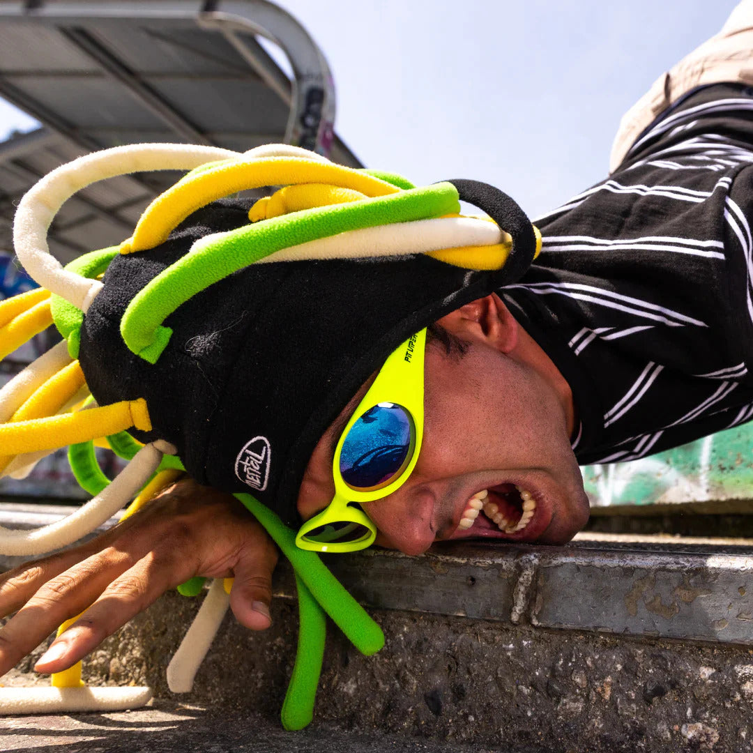 Pit Viper The Slammer Sludge Sunglasses - Polarized Sports & Outdoor Shades for Running, Cycling & Hiking - UV Protection & Anti-Glare Lenses