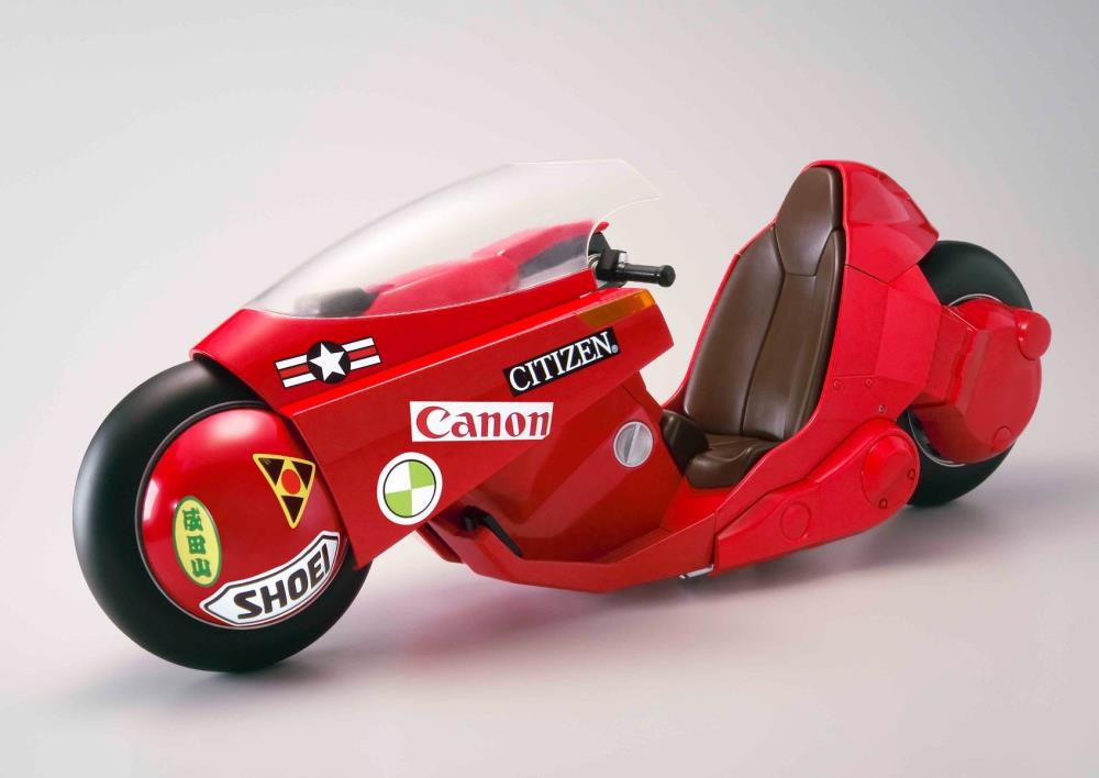 Bandai Soul Of Popynica 1/6 Scale Akira Kaneda's Motorcycle Model - Premium Collectible Anime Figure for Display & Gift (Revival Version) - Perfect for Anime Fans, Home Decor & Office Display