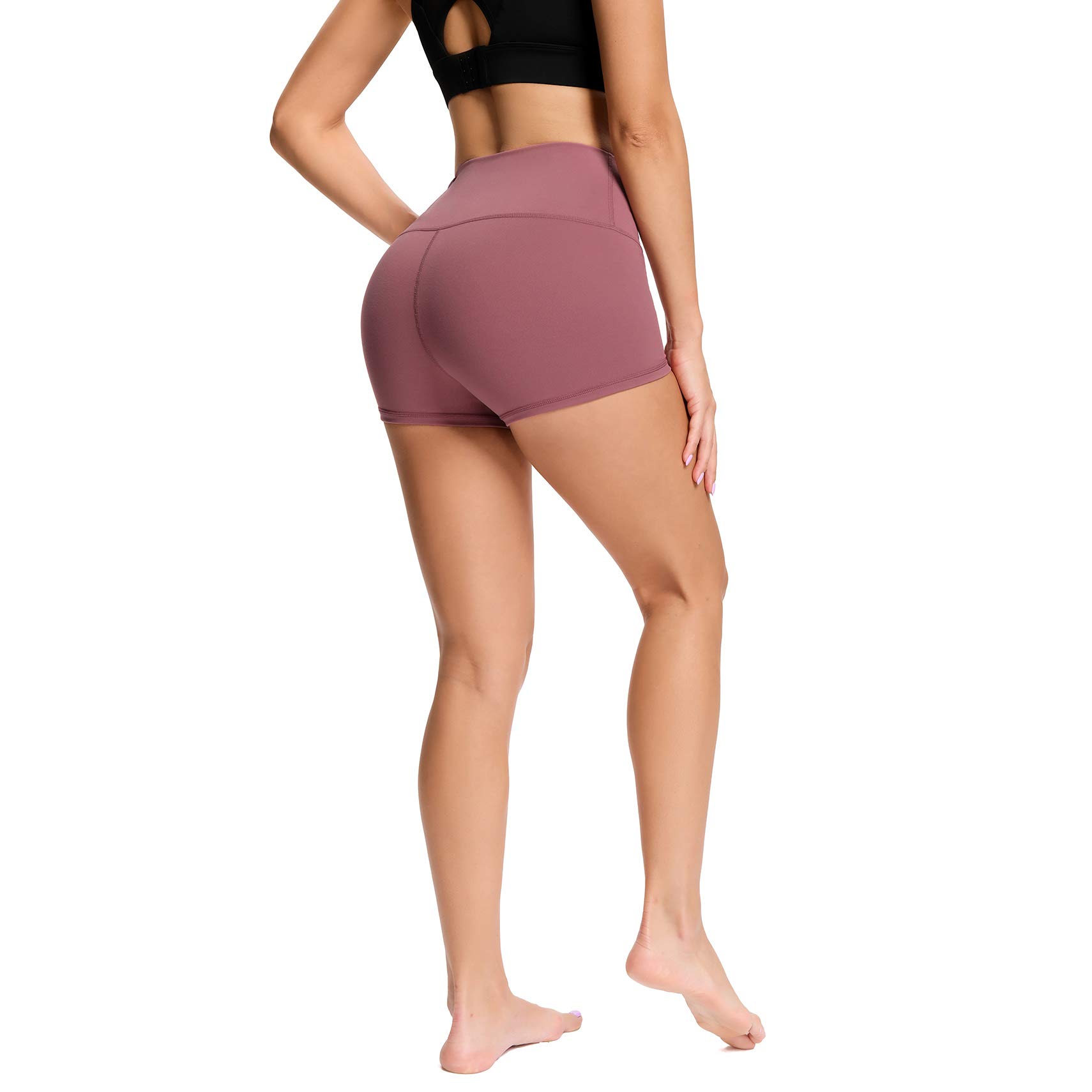 LXNMGO High Waist Yoga Shorts for Women - 2