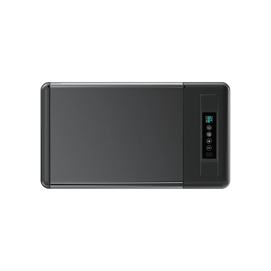 BougeRV 12V 30 Quart (28L) Portable Car Refrigerator - Compact Freezer for Road Trips, Camping & Outdoor Adventures - Black