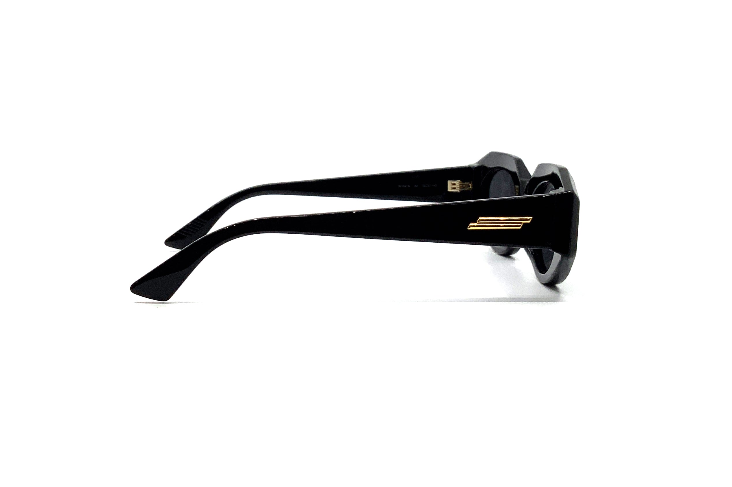 Bottega Veneta BV1031S (001) Sunglasses - Classic Aviator Style with UV Protection for Men & Women | Perfect for Outdoor Activities, Travel, and Fashion Accessories