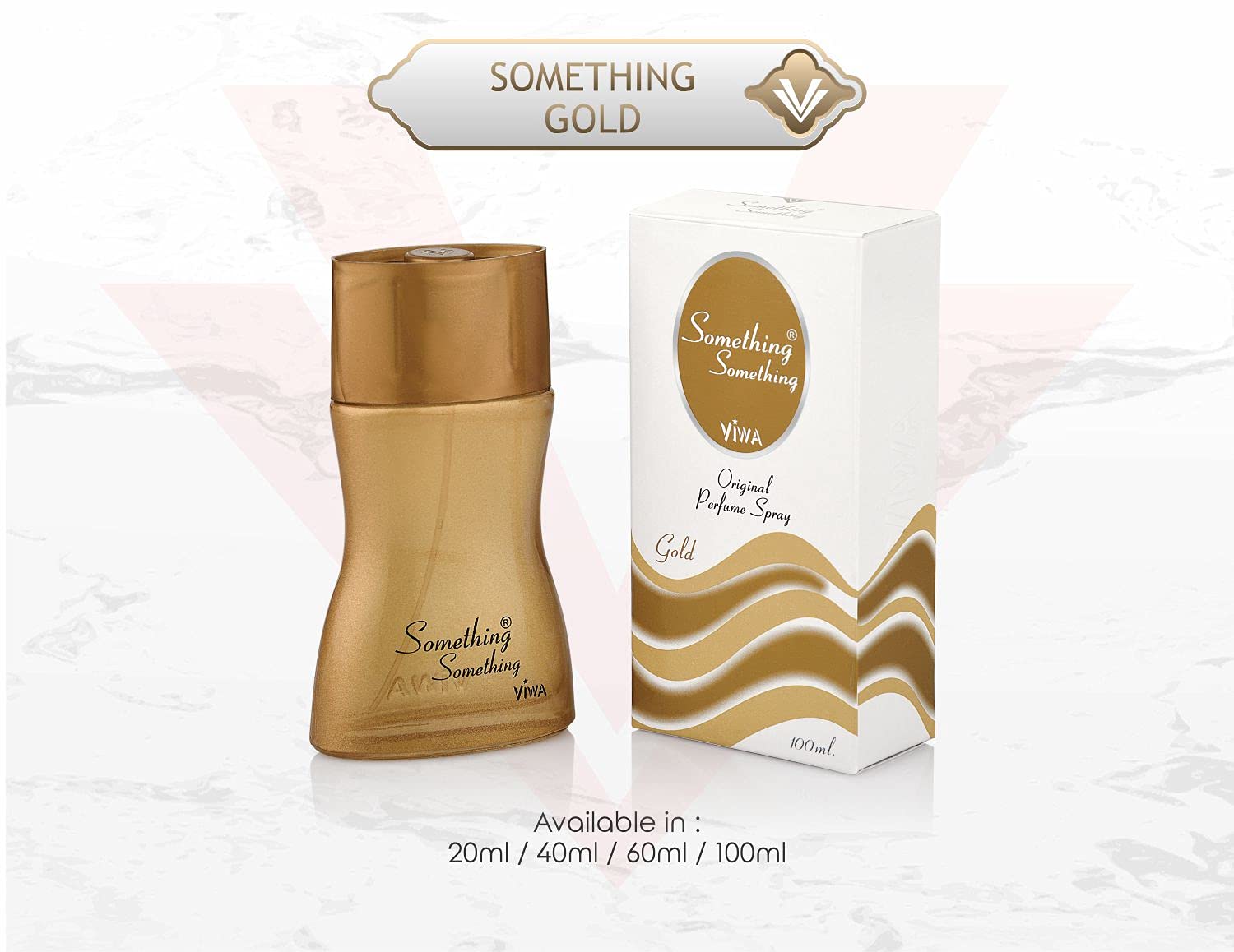 VIWA VMJ Gold Apparel Perfume Spray - 100ml Luxury Fragrance for Women | Perfect for Evening Events, Date Nights & Special Occasions