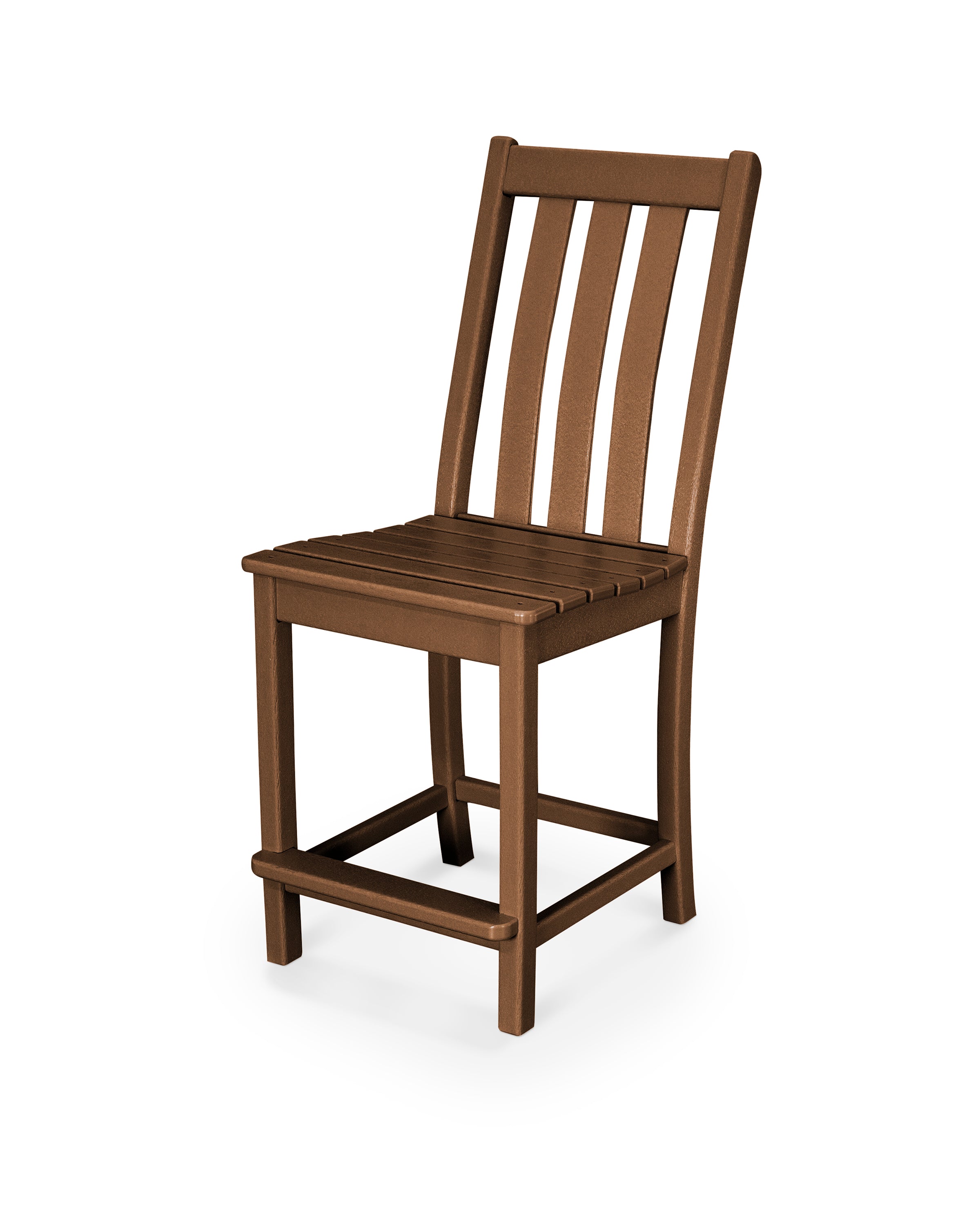 POLYWOOD Vineyard Counter Height Chair - Durable Outdoor Bar Stool for Patio, Deck, or Kitchen - Weather-Resistant & Easy to Clean - Perfect for Entertaining or Relaxing
