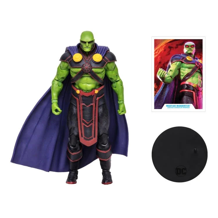 DC Rebirth DC Multiverse Martian Manhunter Action Figure - Collectible Superhero Toy for DC Comics Fans | Perfect for Display, Gifts, and Comic Book Collections