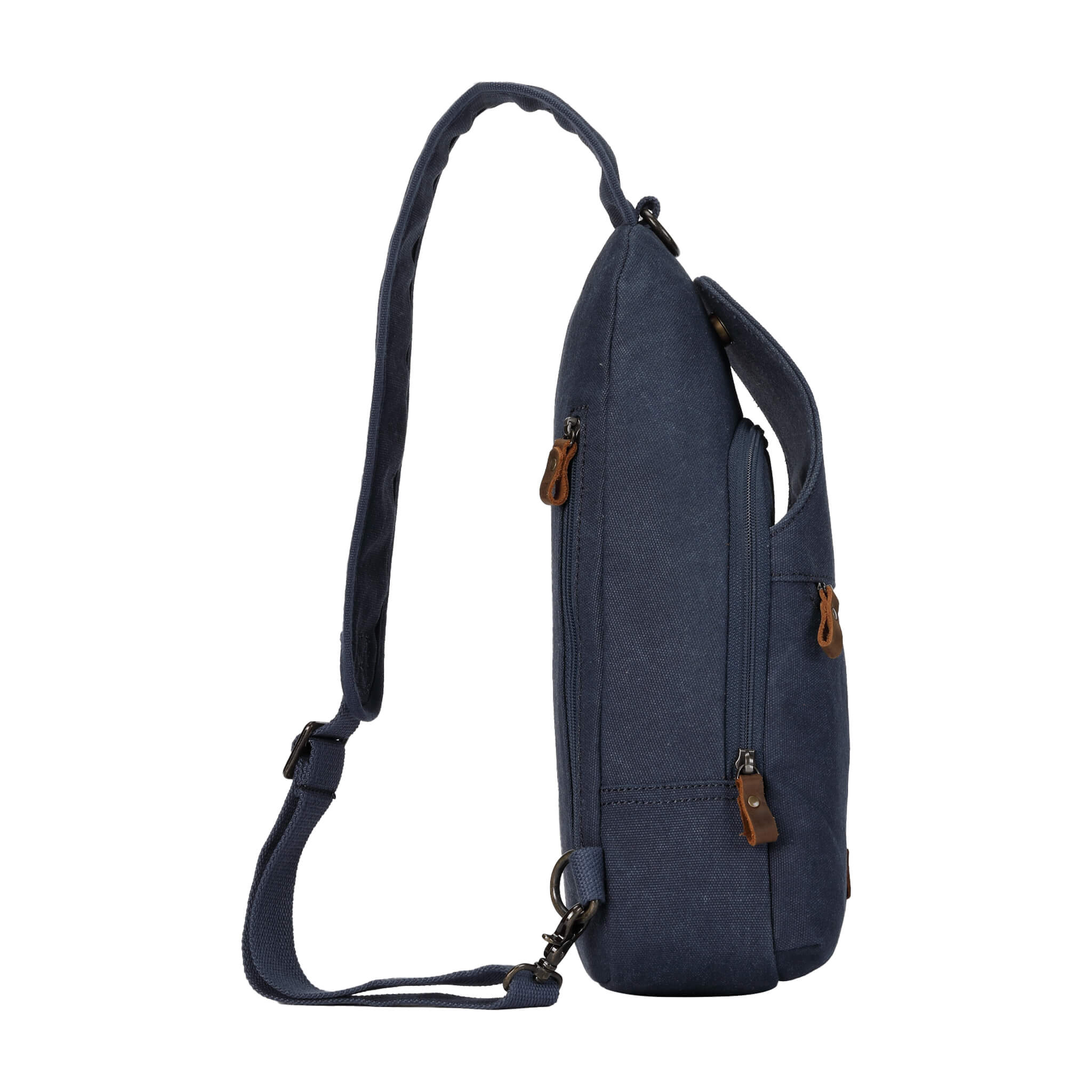 TRP0551 Troop London Classic Sling Bag - Stylish One Strap Backpack for Men & Women - Perfect for Travel, Work & Everyday Use
