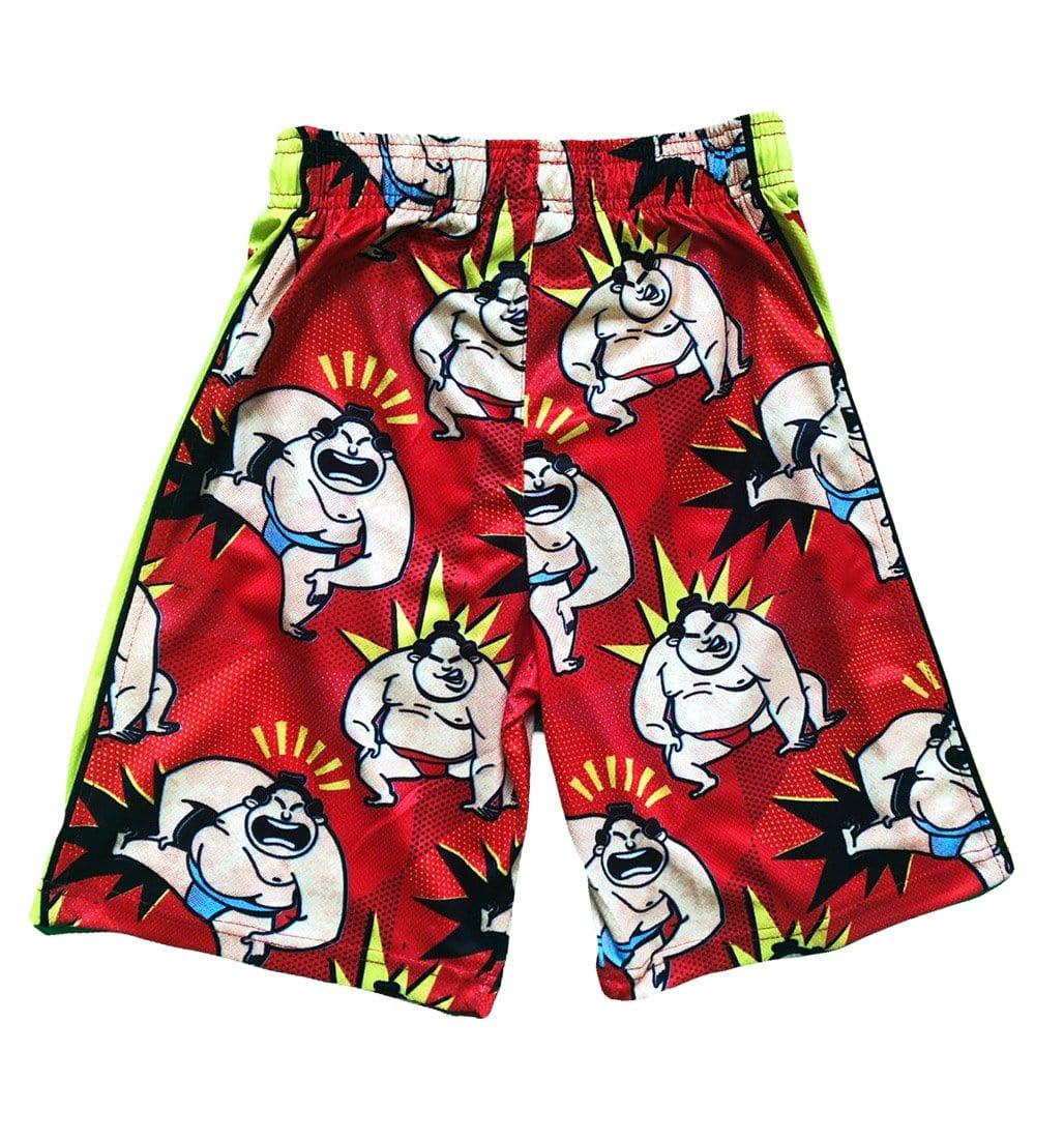 Boys Sumo Flow Attack Shorts - Lightweight & Comfortable for Wrestling, MMA, and Martial Arts Training