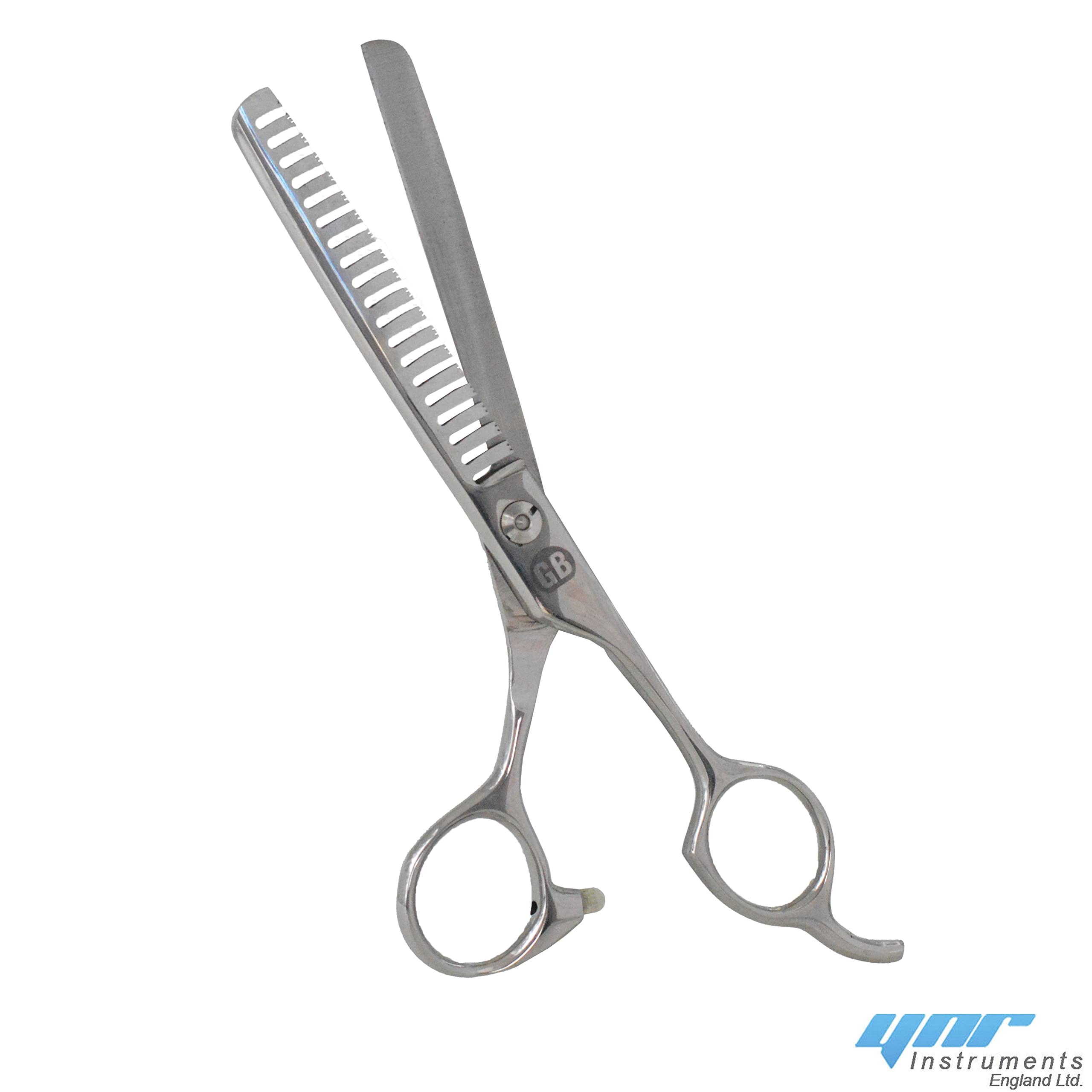 YNR Professional 6.5 Inch Barber Scissors - Razor Sharp Hairdressing Shears with 19 Teeth for Salon & Home Hair Cutting | Perfect for Texture Cuts, Styling & Precision Trimming