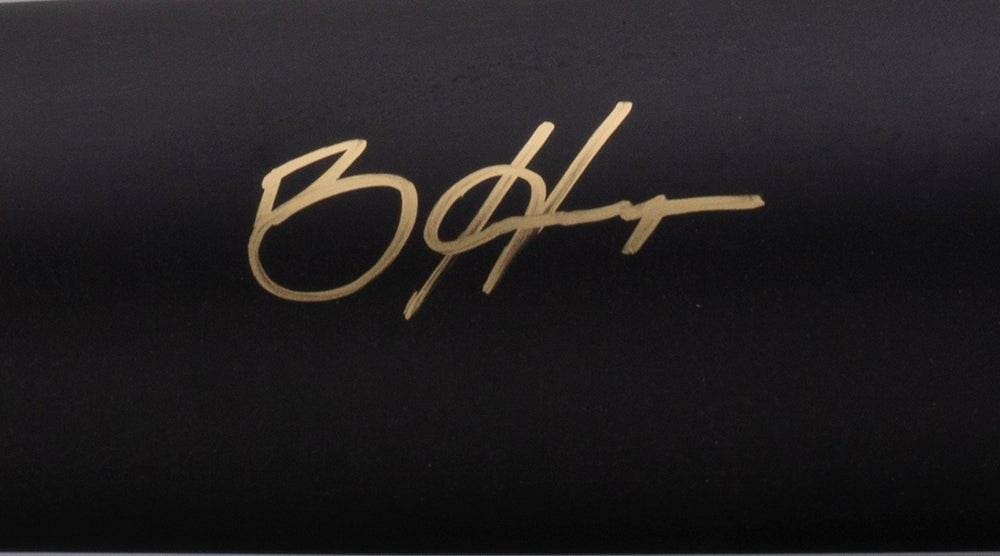 Bryce Harper Philadelphia Phillies Autographed Black Victus Game Model Baseball Bat - Limited Edition Collectible for Fans & Sports Memorabilia Enthusiasts - Perfect for Display, Gifts & Home Decor