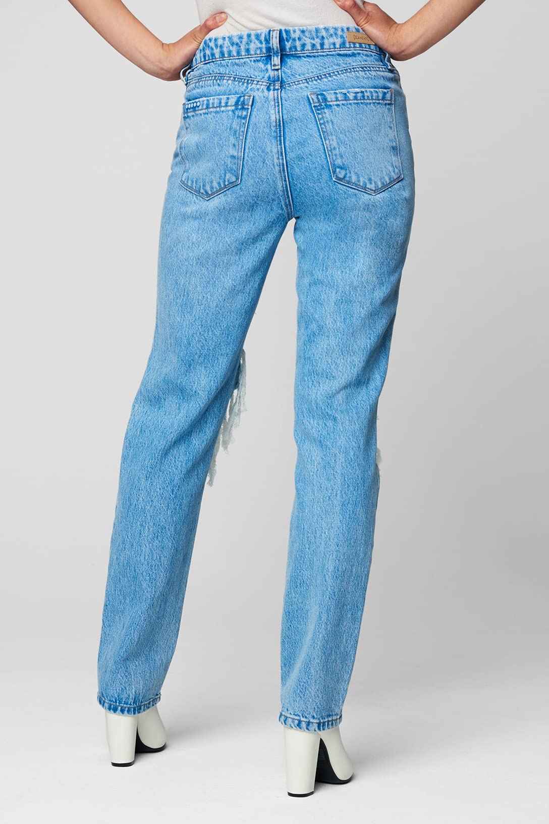 BLANKNYC Women's Slim Straight Leg Denim Jeans - Comfortable & Stylish Lexington Jeans for Casual Wear, Office Outfits & Night Out