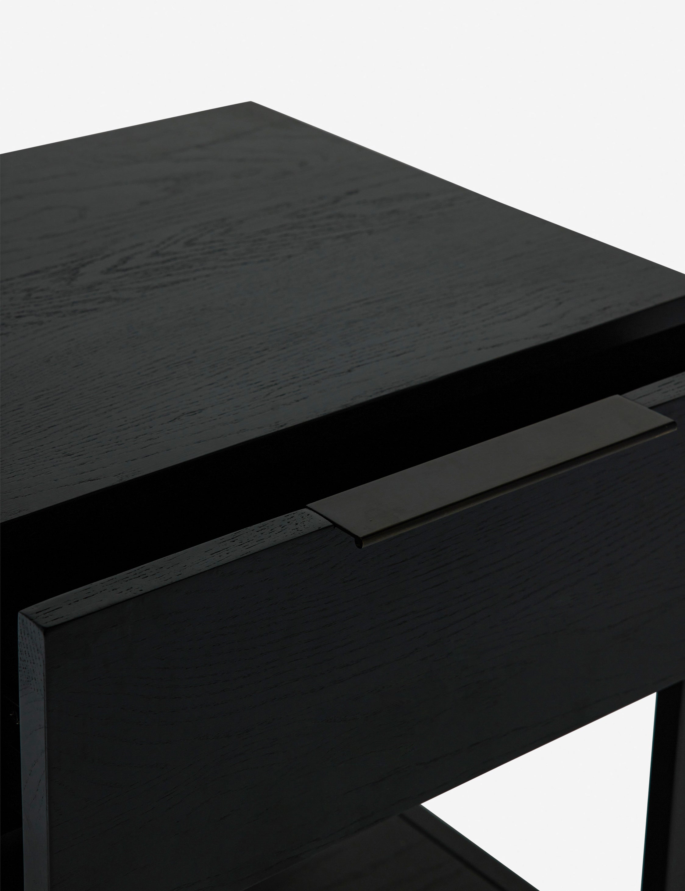 Modern Dana Nightstand with Drawer - Wooden Bedside Table for Bedroom, Living Room & Office - Compact Storage Cabinet with Shelf