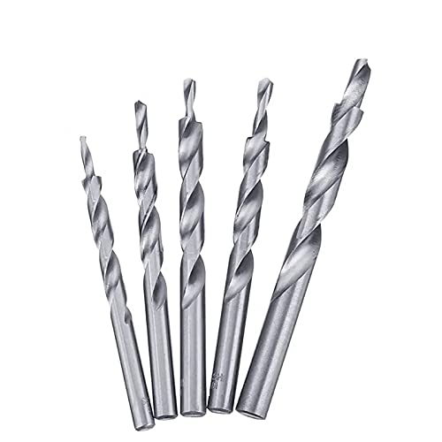 High-Speed Steel (HSS) Twist Step Drill Bit Set - 8-12mm Kreg Compatible Pocket Hole Drill Bits for Woodworking, Window & Door Installation | Perfect for DIY Projects, Furniture Making & Cabinet Assembly