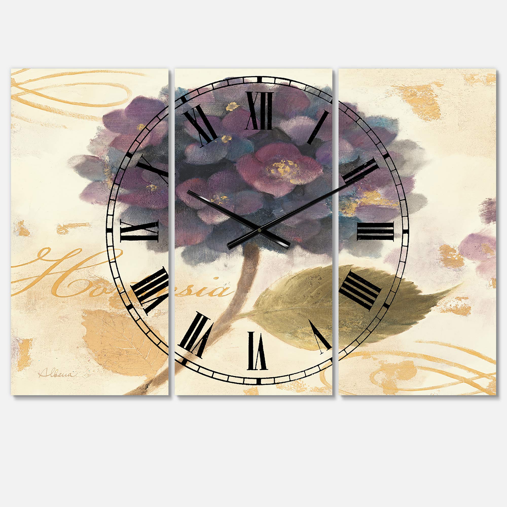 Designart Koi Fish and Lily Wall Clock - Coastal & Nautical Round Metal Wall Art for Home Decor | Perfect for Living Room, Bedroom, Office | Stylish Decorative Clock for Beach House & Modern Interiors