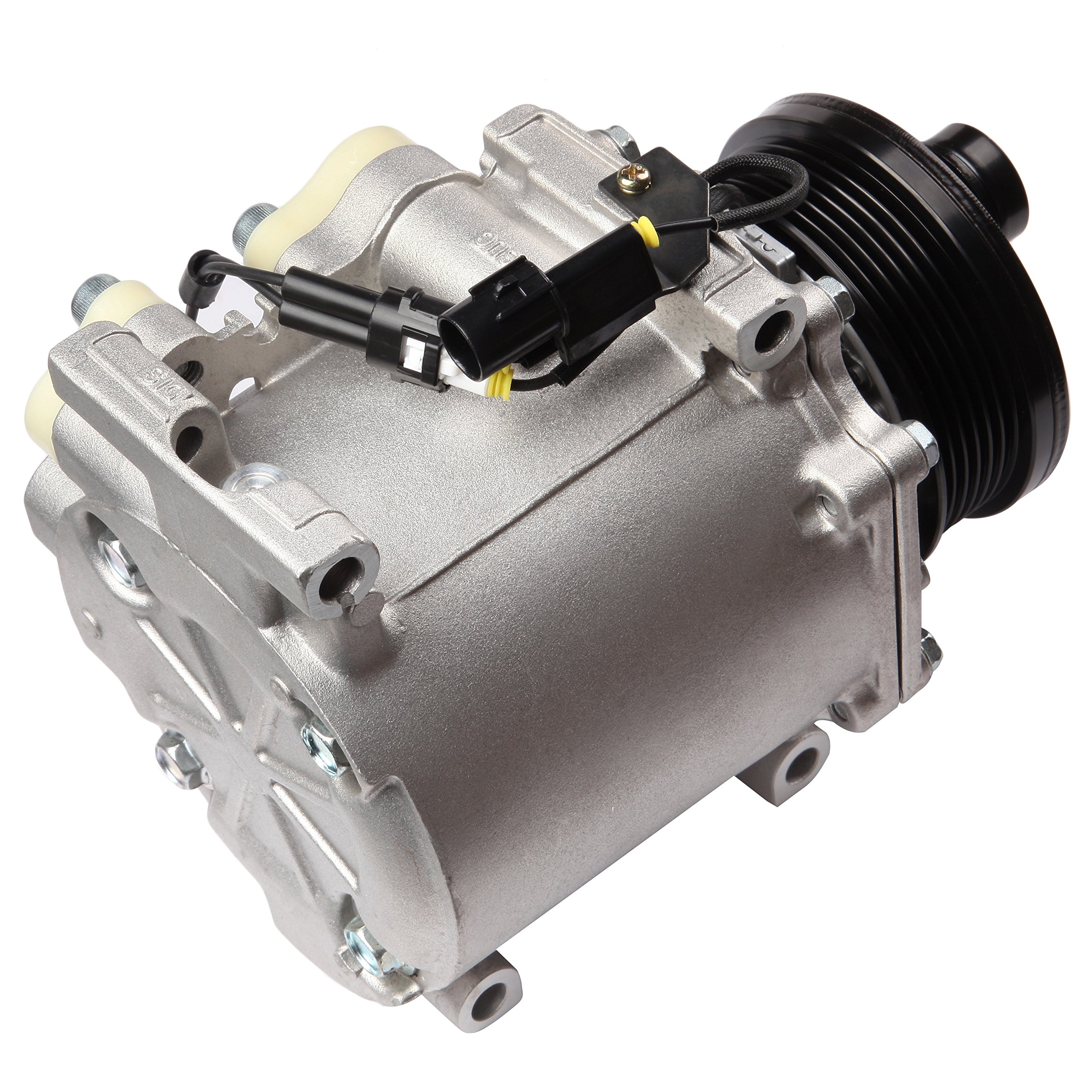 Mitsubishi AC Compressor with Clutch - Compatible with Endeavor 3.8L (2004-2011), Eclipse 3.8L (2006-2012) & Galant 3.8L (2005-2009) - Replacement Auto Part for Cooling System Repair | Perfect for Summer Driving & Long Road Trips