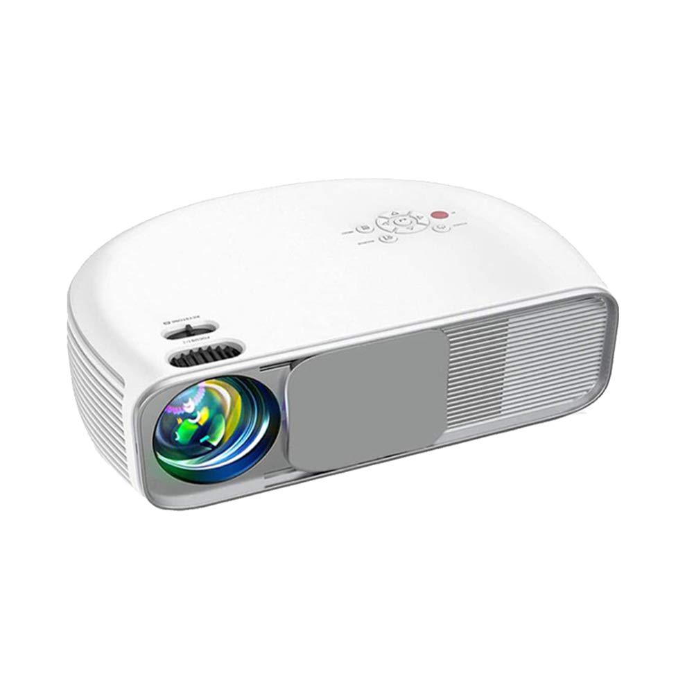 XIAOYUE Mini Projector 1080P HD Portable Projector for Business Office, Home Theater, Teaching, and Outdoor Movies - Black & White Options - Perfect for Presentations, Movie Nights, and Classroom Learning