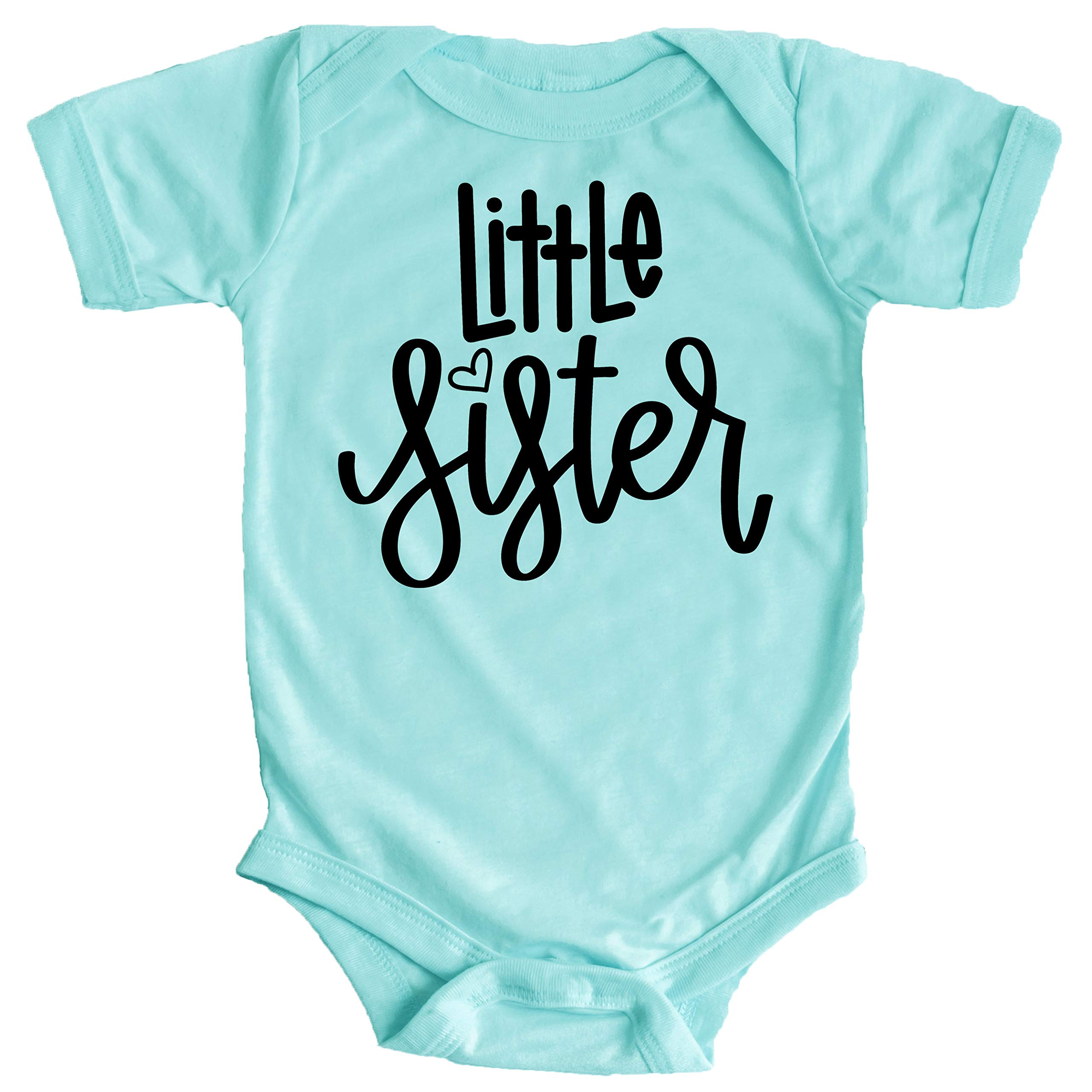 Olive Loves Apple Baby Girl Bodysuit - Heart i Design for Gender Reveal & Newborn Outfits | Perfect for Baby Showers, Photoshoots & Sibling Announcements