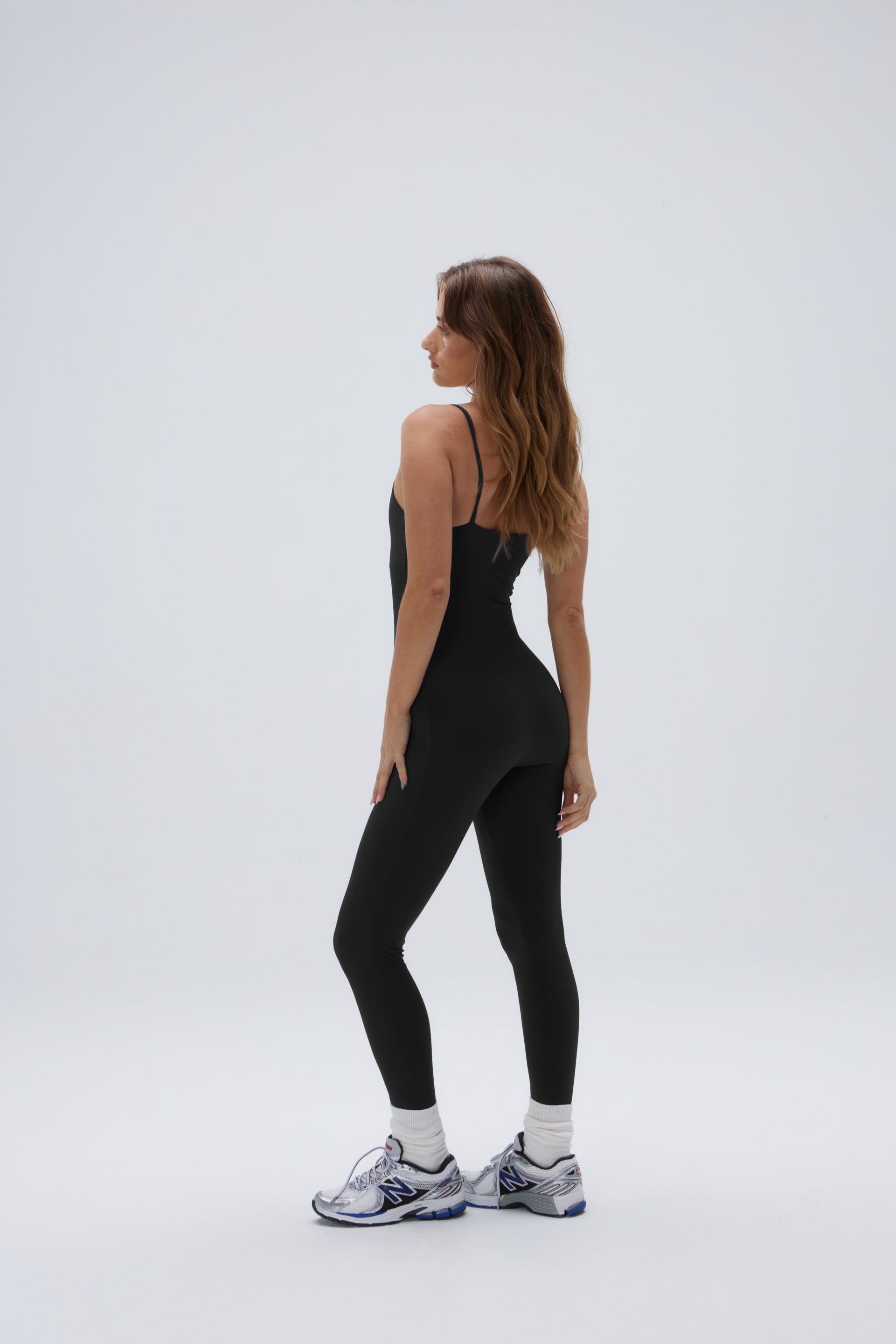 Ultimate Strappy Full Length Unitard - Black | Dance, Gymnastics & Performance Wear for Women