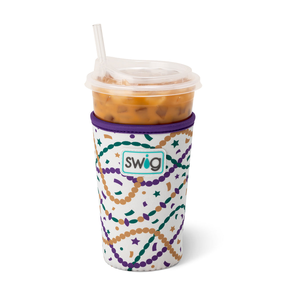 Hey Mister! Medium Iced Cup Coolie - Insulated Sleeve for Coffee & Cold Drinks - Perfect for Iced Coffee, Bubble Tea & Smoothies at Home, Office or Travel