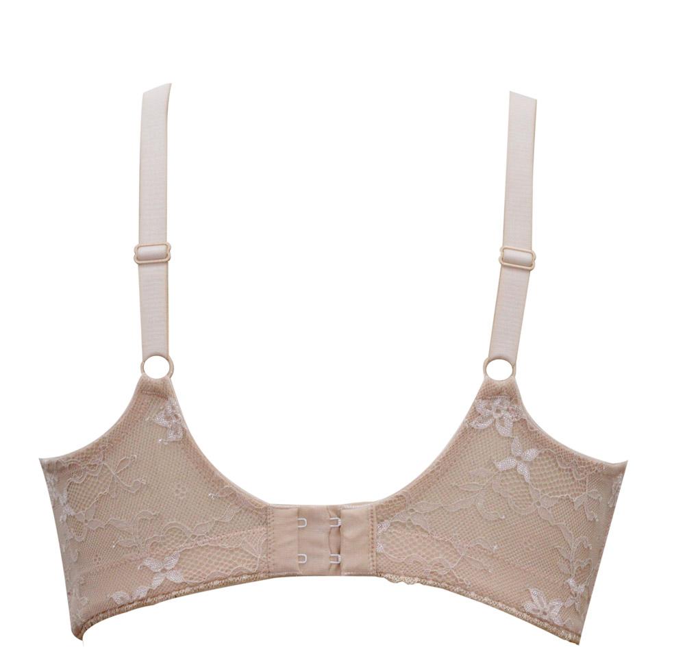 Parfait Rain Nursing Wire Free Bra - Comfortable Maternity & Nursing Bra in Porcelain for Breastfeeding Moms - Perfect for Daily Wear, Sleep & Postpartum Recovery