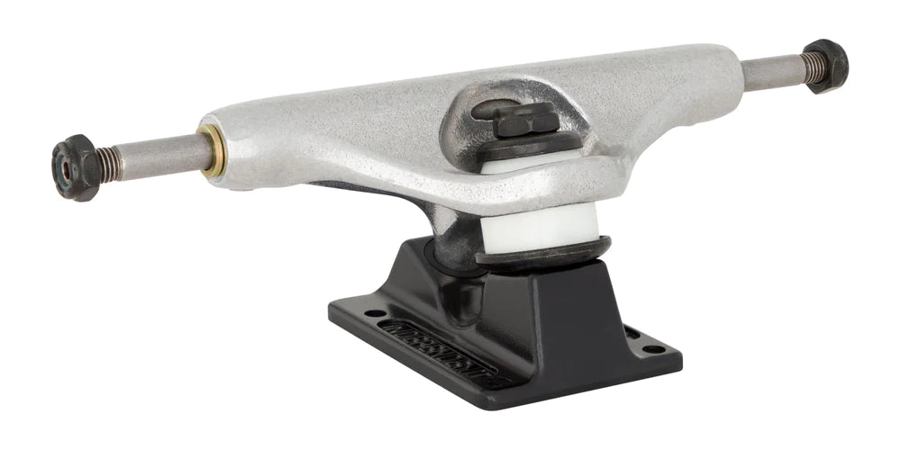 Stage 11 Forged Hollow BTG Summit Silver Black Independent Skateboard Trucks - Premium Skateboard Parts for Street & Park Riding