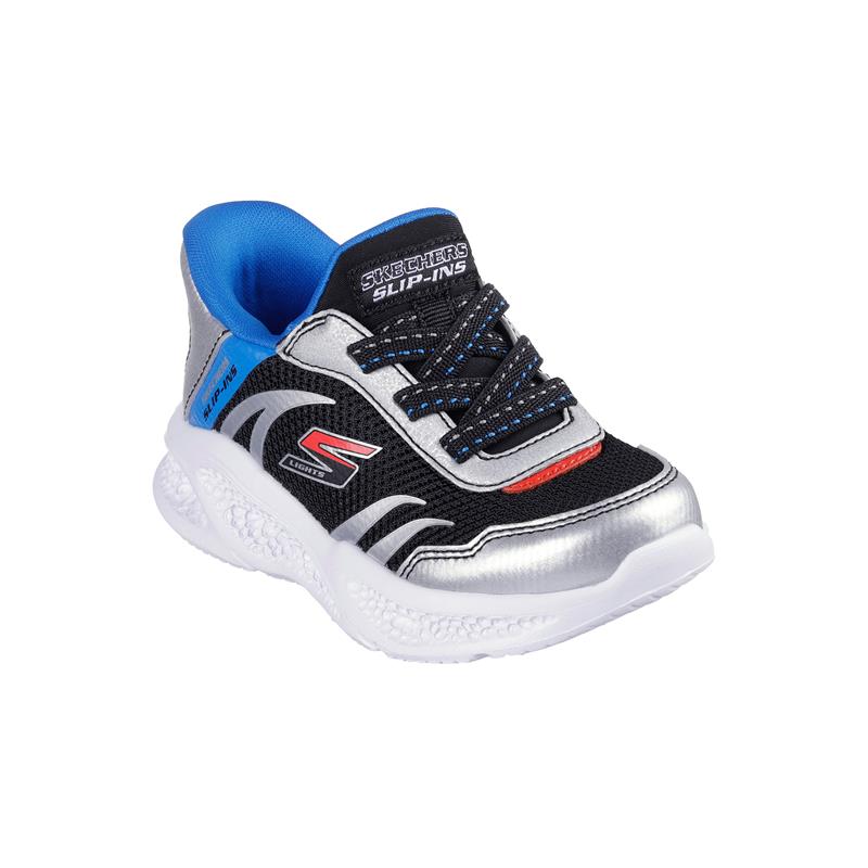 Skechers Meteor Lights Slip-On Sneakers for Women - Comfortable Walking Shoes with Memory Foam - Perfect for Casual Wear, Travel & Work
